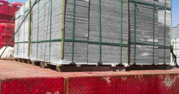 张家口 芝麻白火烧规格板地铺石300*600/600*600