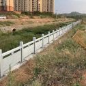 张家口 白麻河道栏杆效果展示图