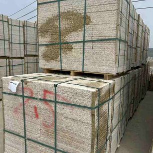 张家口 黄金麻花岗岩石材荔枝面地铺石2.5*300*600