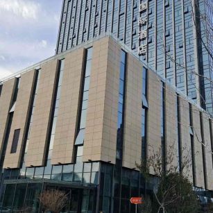 张家口 黄金麻花岗岩外墙干挂