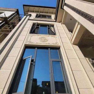 张家口 黄金麻荔枝面别墅外墙干挂效果展示