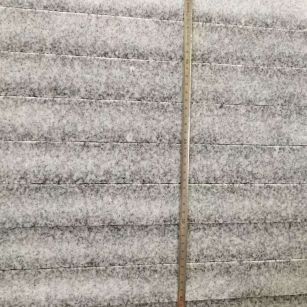 张家口 芝麻白火烧成品厚薄均匀，B料价格接近A料质量