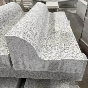 张家口 白麻花岗岩S型路沿石，路侧石，马路牙子等