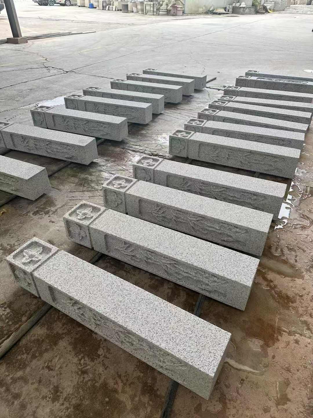 张家口 白麻方柱雕花防水