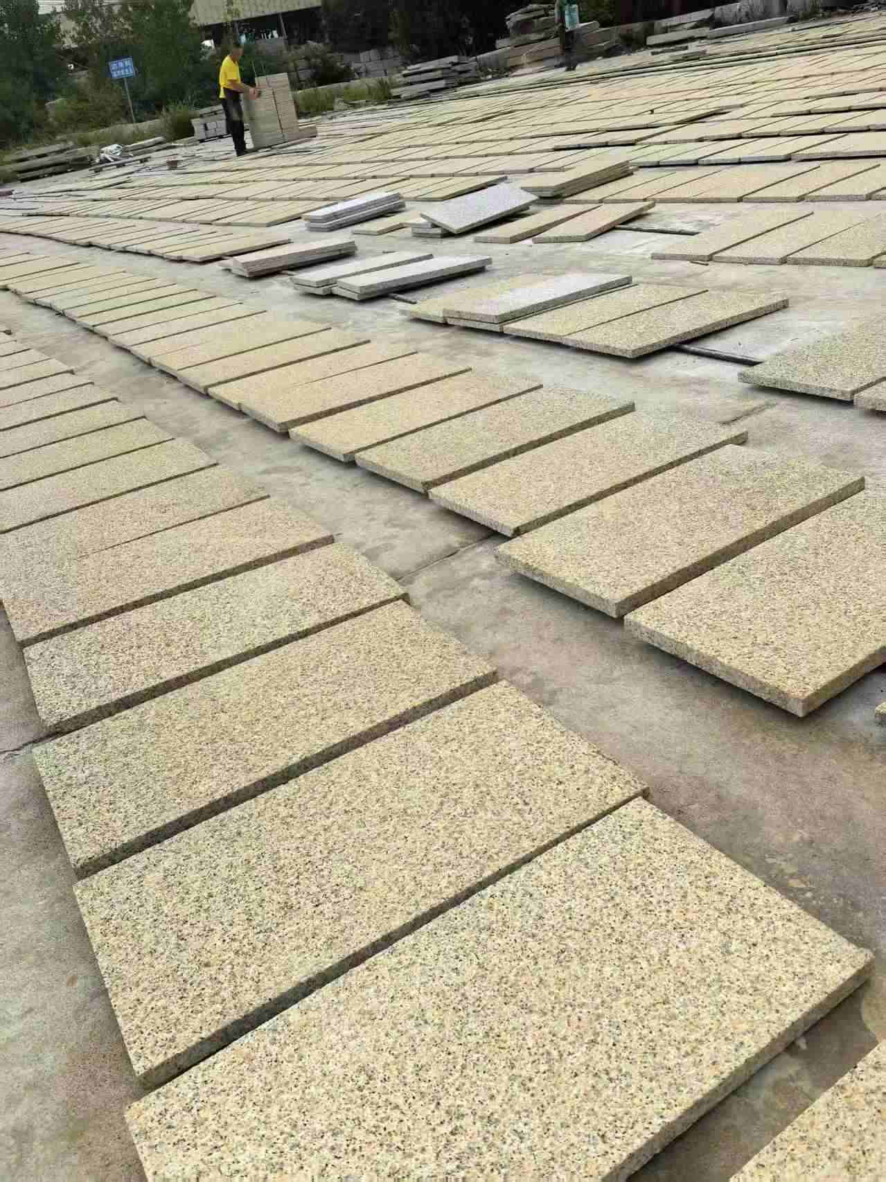 张家口 黄金麻荔枝地铺石面排板