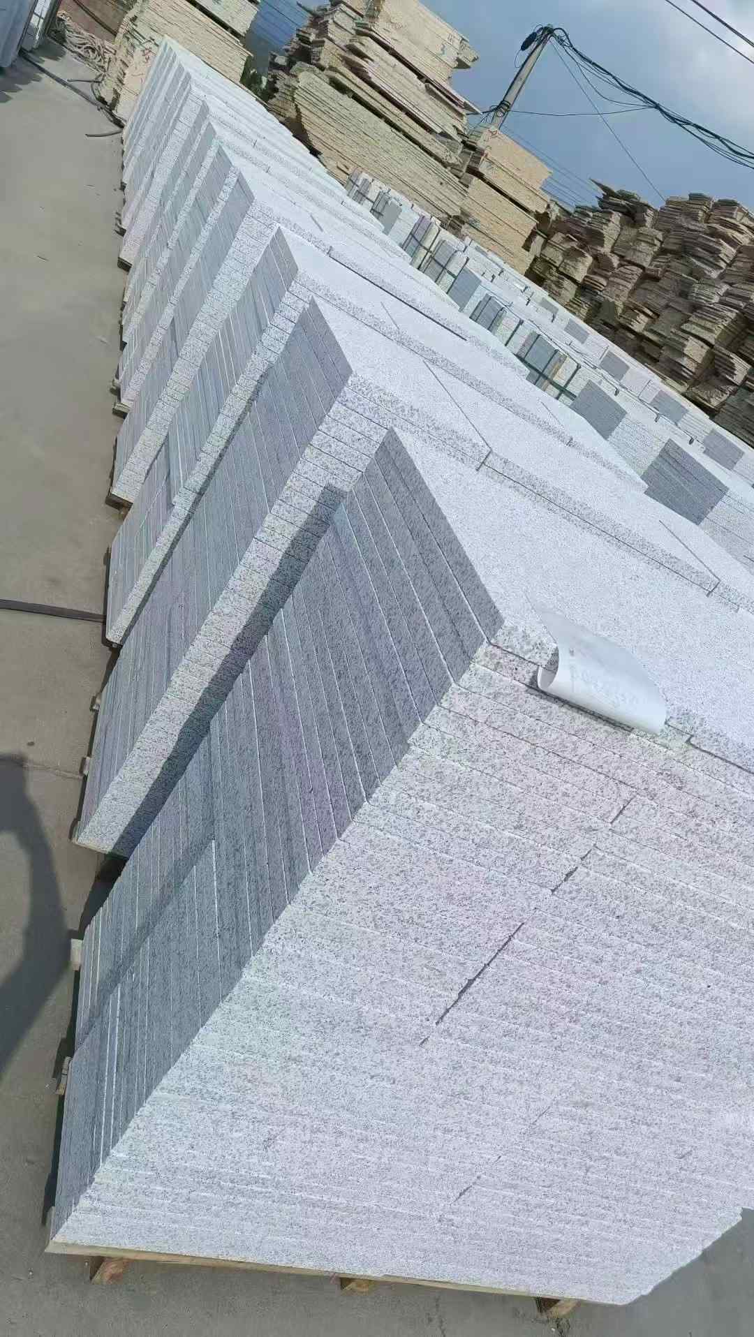 张家口 白麻荔枝面花岗岩地铺石