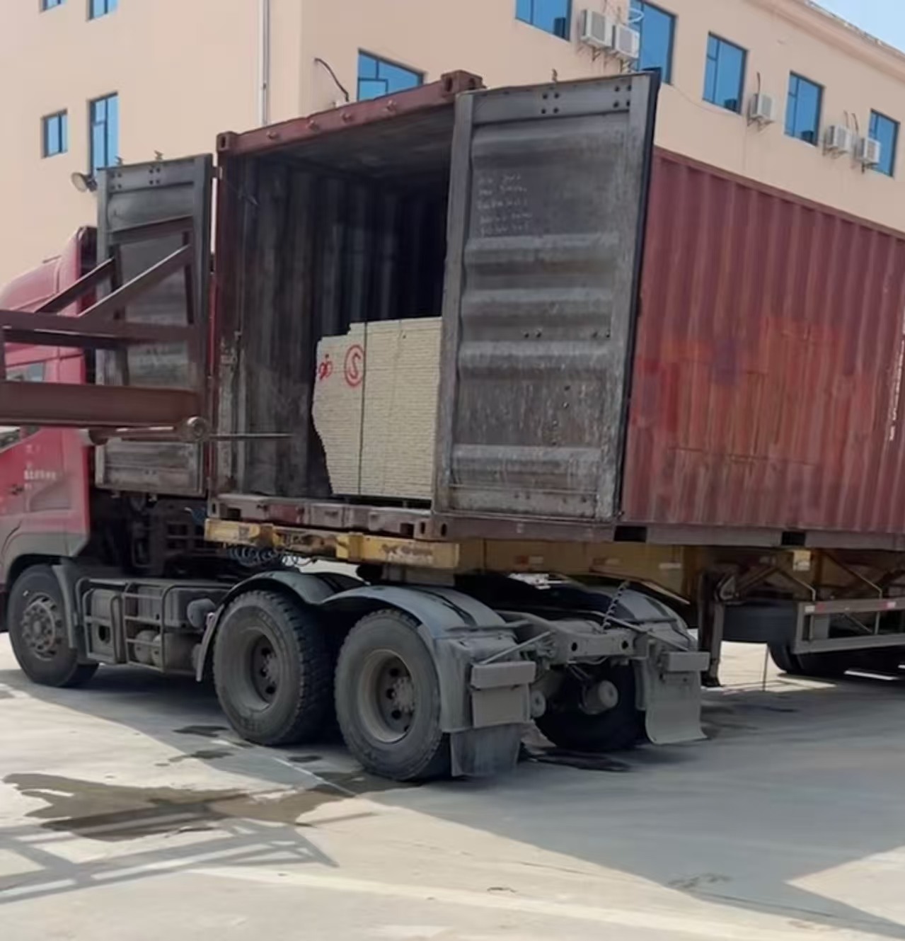 张家口 黄金麻荔枝面毛板