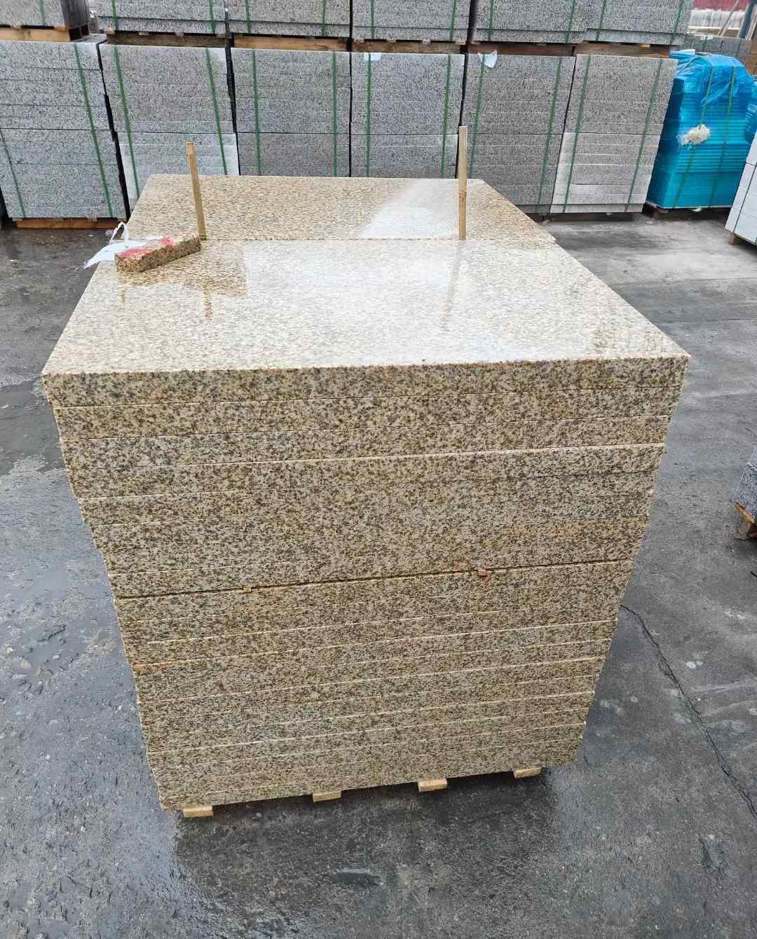 张家口 湖北黄金麻花岗岩石材荔枝面外墙石材